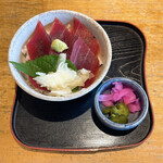 Soba Yuuzen Hatsuhana - ミニマグロ丼