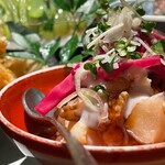 炭焼 おかげさん - 惣菜4点盛り