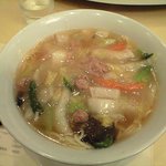 明輝 - 五目ラーメン。あっさりでおいしい