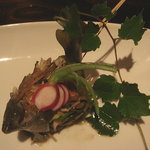 石の蔵 - 小鳥がそこに居るかのような素敵な盛り付け