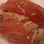 回転鮨 清次郎 - メジマグロの塩ダレ