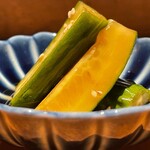 炭焼 おかげさん - 胡瓜漬け