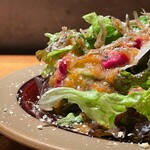 炭焼 おかげさん - じゃこサラダ