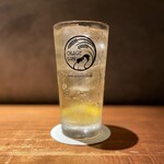 炭焼 おかげさん - 生レモン角ハイボール