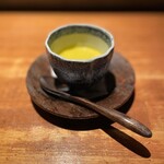 炭焼 おかげさん - 南瓜の冷製スープ