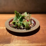 炭焼 おかげさん - じゃこサラダ