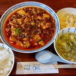 中国菜 オイル - 麻婆豆腐ランチ