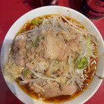 ラーメン二郎 - ラーメン小 800円　SK 100円　全マシ