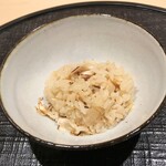 新ばし 星野 - 松茸ご飯