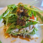 銀のすず - ◇サラダ 鶏肉ときゅうりのサラダ