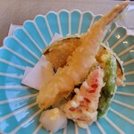 銀のすず - ◇天婦羅 那須/かぼちゃ/しし唐辛子|/パプリカ/海老