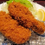 Tonkatsu Maisen - おすすめランチAのヒレカツ65g、カキフライ、博多明太じゃがコロッケ