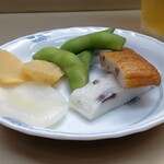 家庭料理 小川 - あて盛り合わせ