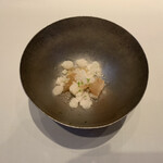 レストラン リューズ - シャーベット。ほのかに生姜が香ります。