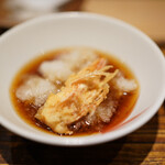 日本橋 蕎ノ字 - 天つゆ大根おろしと一緒に