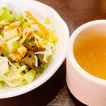 SHIKHAR - セットサラダとスープ