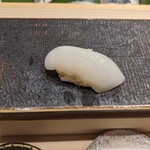 鮨 てつ也 - スミイカ、甘くてねっとり