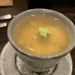 鳥田中 - 焼き穴子栗蒸し