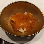 鮨 てつ也 - 新物のイクラ。そりゃ、プッチプチですよねー