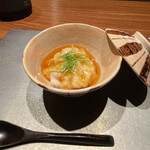 割烹 いそ崎 - 加賀蓮根のハス蒸し