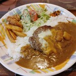 やまごや - ハンバーグカレー