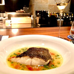 蒼 - 8皿目　神経〆のムツのアクアパッツァ　締まった身がほどけてスープと絡みます。　全ての料理がメインの店ですね　このムツ待っておりました♫