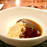 蒼 - 但馬玄のビーフカレー　ライスもコンソメで炊いている様です　なんとも贅沢なカレー