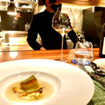 蒼 - 千葉　鴨居産黒鮑　自家製バター