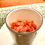 蒼 - 口直しにプラムのグラニテ　目が覚める美味しさ♫