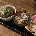 酒町ちゅうじろう - お任せおばん菜盛り