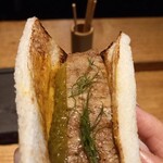 焼鳥 市松 - パテサンド①