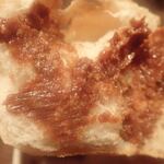 モンペリエ - 料理写真:「石窯焼きバタール」自家製ルバーブジャムでいただきます