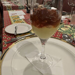 Karuizawa Hotel Soyokaze - トウモロコシと雲丹のジュレ