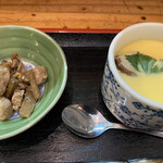 Hirata - 小鉢と茶碗蒸し