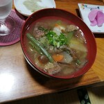 木賊温泉 旅館 井筒屋 - 熊汁