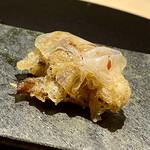 パルコ フィエラ - ⑤ラルド
      〜山形で獲れた熊を塩とハーブで3年寝かせて自家製チャバッタに乗せて。