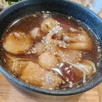 Soba Musashiya - 旬のきのこと鶏肉のつけ汁