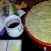 そば会席 立会川 吉田家 - 天ざる