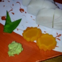 そば会席 立会川 吉田家 - 板わさ