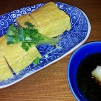 そば会席 立会川 吉田家 - 出汁巻き