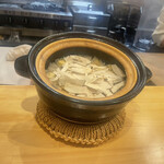 日本料理 直 - 松茸と栗の土鍋ご飯