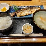 Gotouchi Sakaba Hokkaidou Yakumochou - 炭焼き鯖定食 900円 ♪