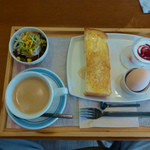 あおくまカフェ - モーニングセット