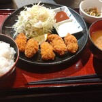 Kassai Chuubouzen - カキフライ定食(1000円
                        )