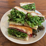 ガストロノミア冨屋 - パニーニ(コッパ＆サルサヴェルべ＆パルミジャーノ)