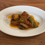 ガストロノミア冨屋 - ししとうとナスのトマト煮込み