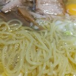 中華そば えもと - 麺の感じ