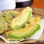 天ぷらとワイン 小島 - アボカド山葵マヨ