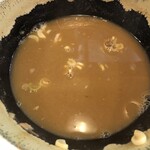 つけソバ いしい - スープ割り(コクスープ)