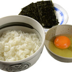 Egg-cooked rice